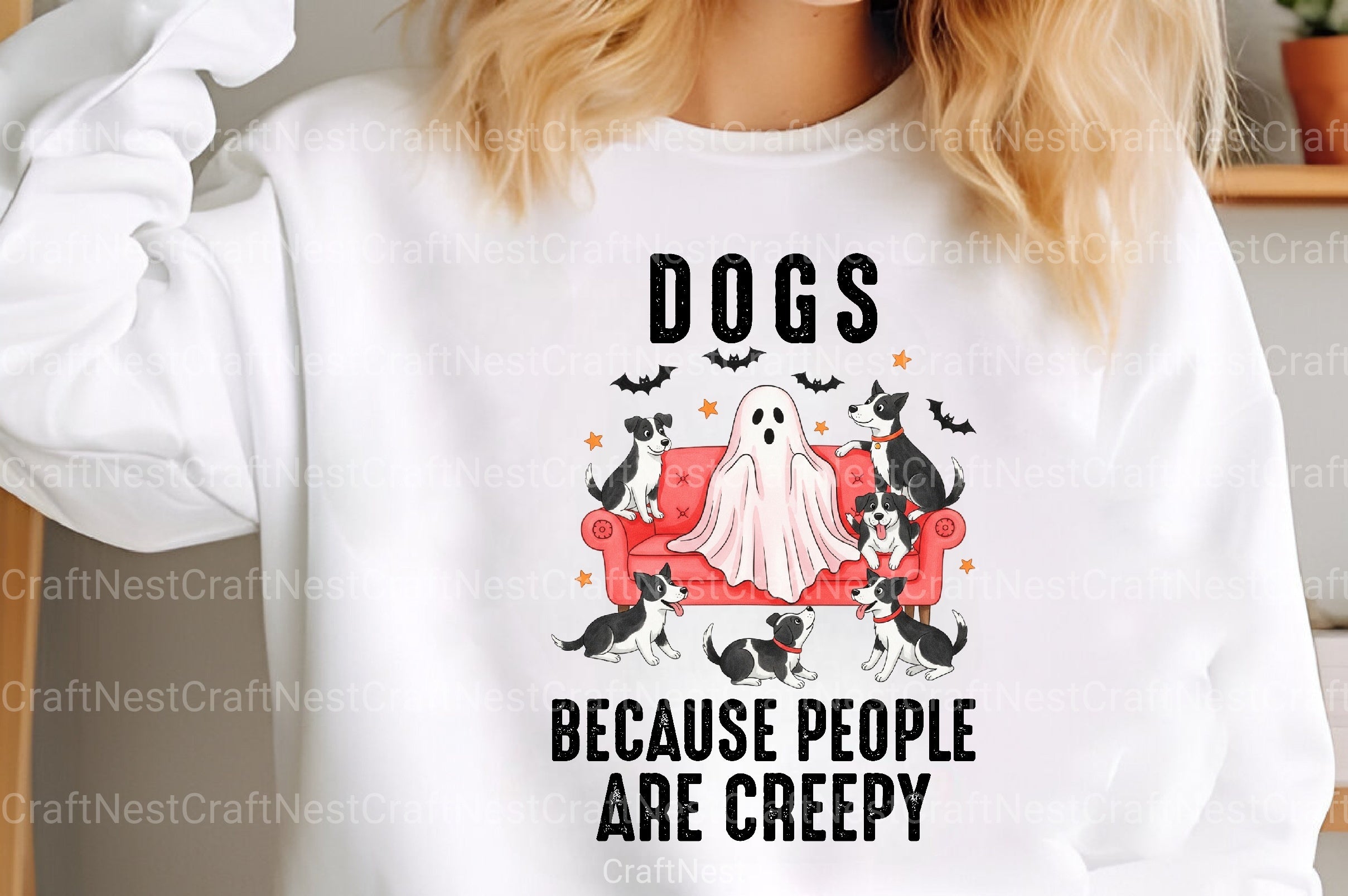 Spooky Halloween Dog Ghost Clipart Bundle - CraftNest - Digital Crafting and Art