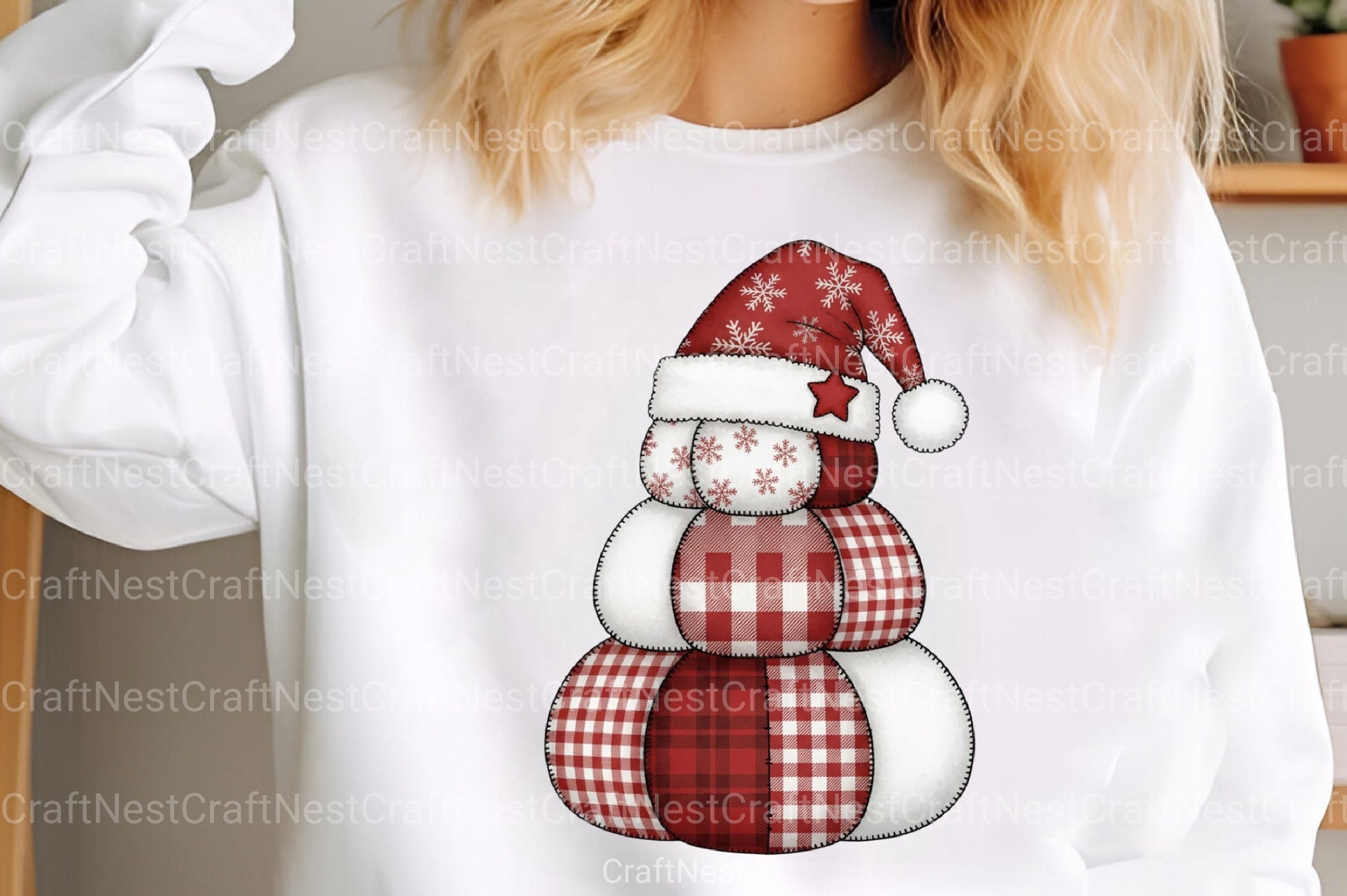 Patchwork Christmas Tree Embroidery Clipart Bundle 2 - CraftNest - Digital Crafting and Art