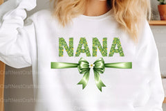 Floral Nana Coquette Grandma Design Clipart Bundle - CraftNest - Digital Crafting and Art