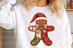 Christmas Lace Gingerbread Man Clipart Bundle - CraftNest - Digital Crafting and Art