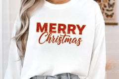 Glitter Merry Christmas Clipart Bundle - CraftNest - Digital Crafting and Art