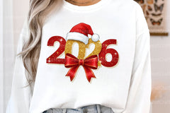 Glitter Happy New Year 2026 Clipart Bundle - CraftNest - Digital Crafting and Art