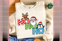 Santa Ho Ho Ho PNG Clipart Bundle - CraftNest - Digital Crafting and Art