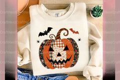 Patchwork Pumpkin Halloween Clipart Bundle - CraftNest - Digital Crafting and Art