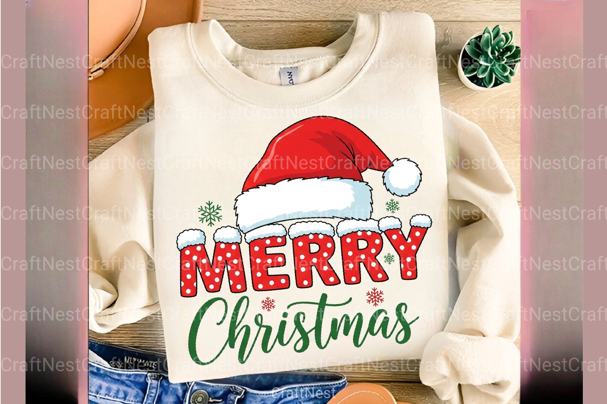 Christmas Merry Clipart Bundle 5 - CraftNest - Digital Crafting and Art