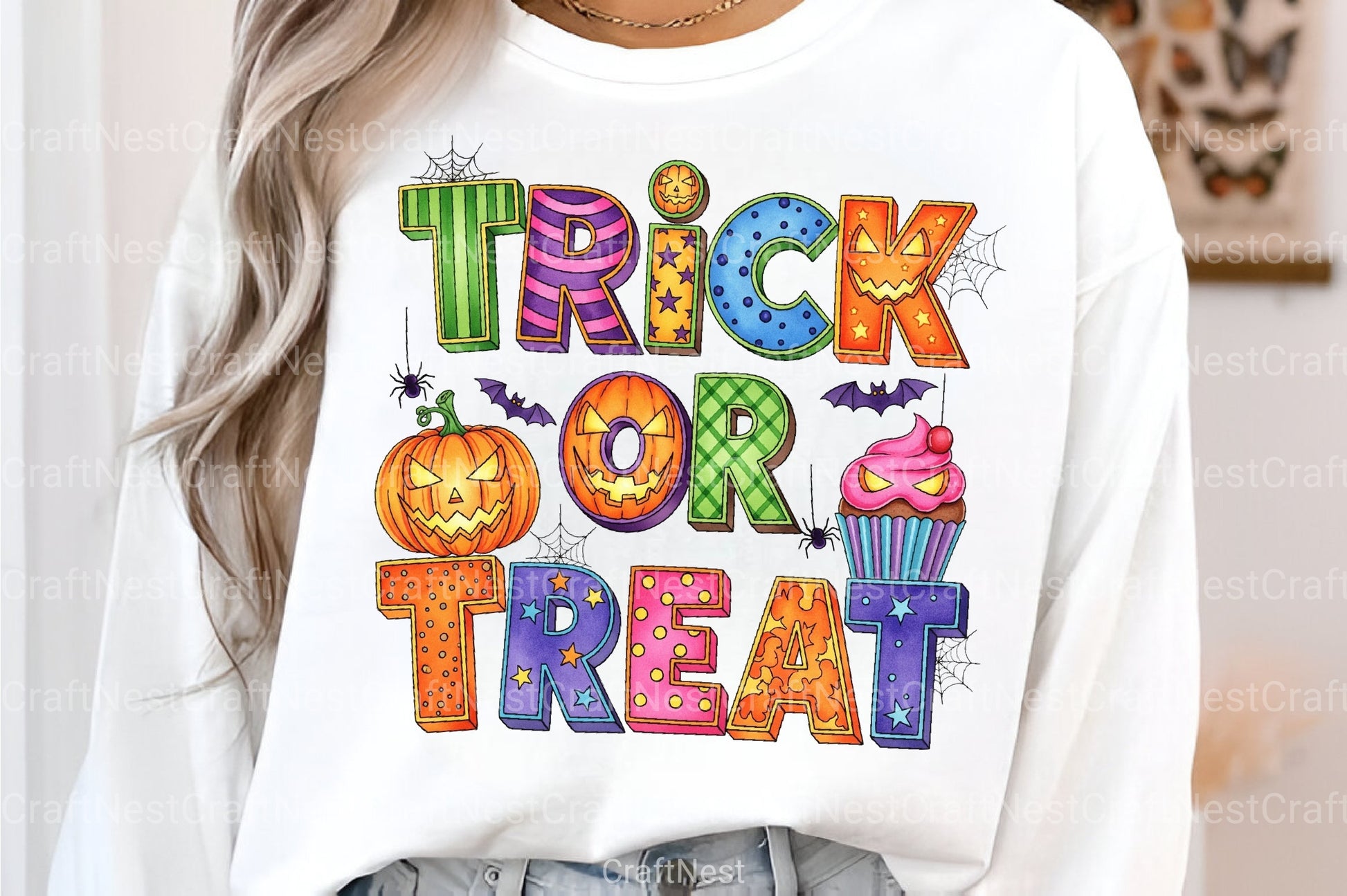 Halloween Trick or Treat Spooky Clipart Bundle 2 - CraftNest - Digital Crafting and Art