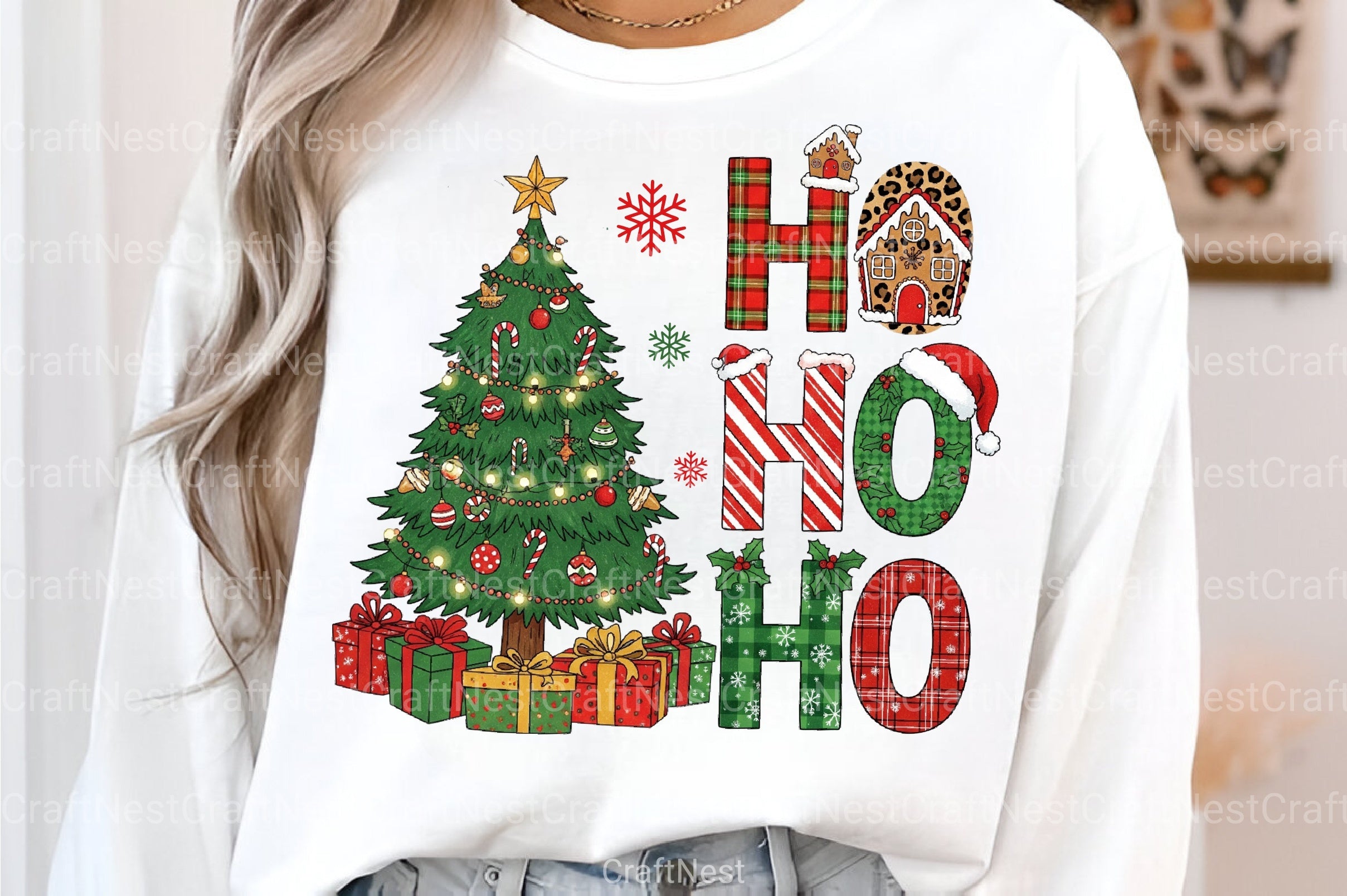 Santa Ho Clipart Bundle 2 - CraftNest - Digital Crafting and Art