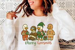 Merry Goosmas Christmas Goose Clipart Bundle - CraftNest - Digital Crafting and Art