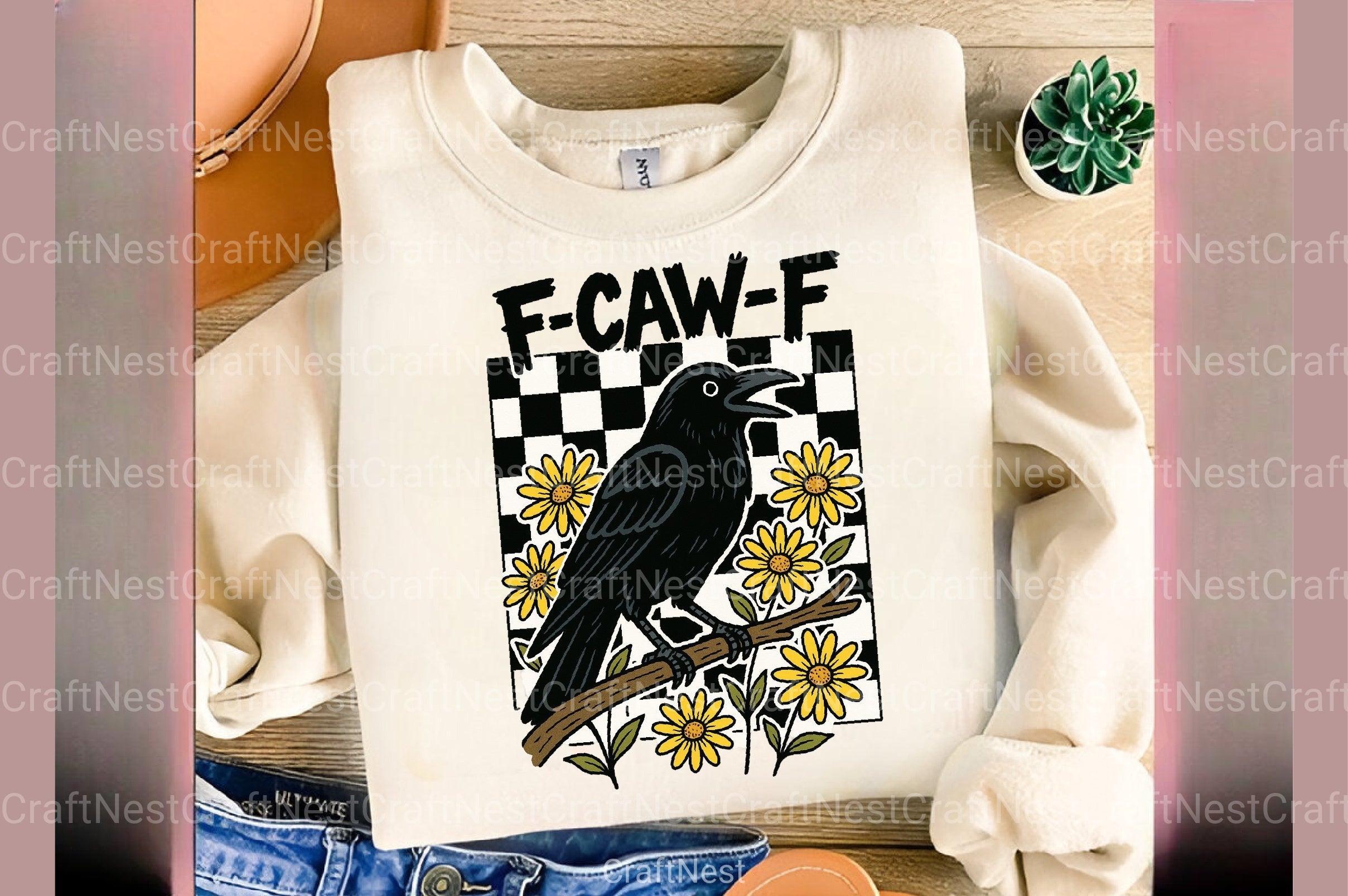 Funny Halloween Crow & Raven Clipart Bundle - CraftNest - Digital Crafting and Art