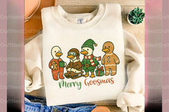 Merry Goosmas Christmas Goose Clipart Bundle - CraftNest - Digital Crafting and Art