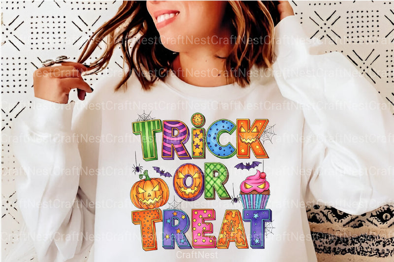 Halloween Trick or Treat Spooky Clipart Bundle 2 - CraftNest - Digital Crafting and Art