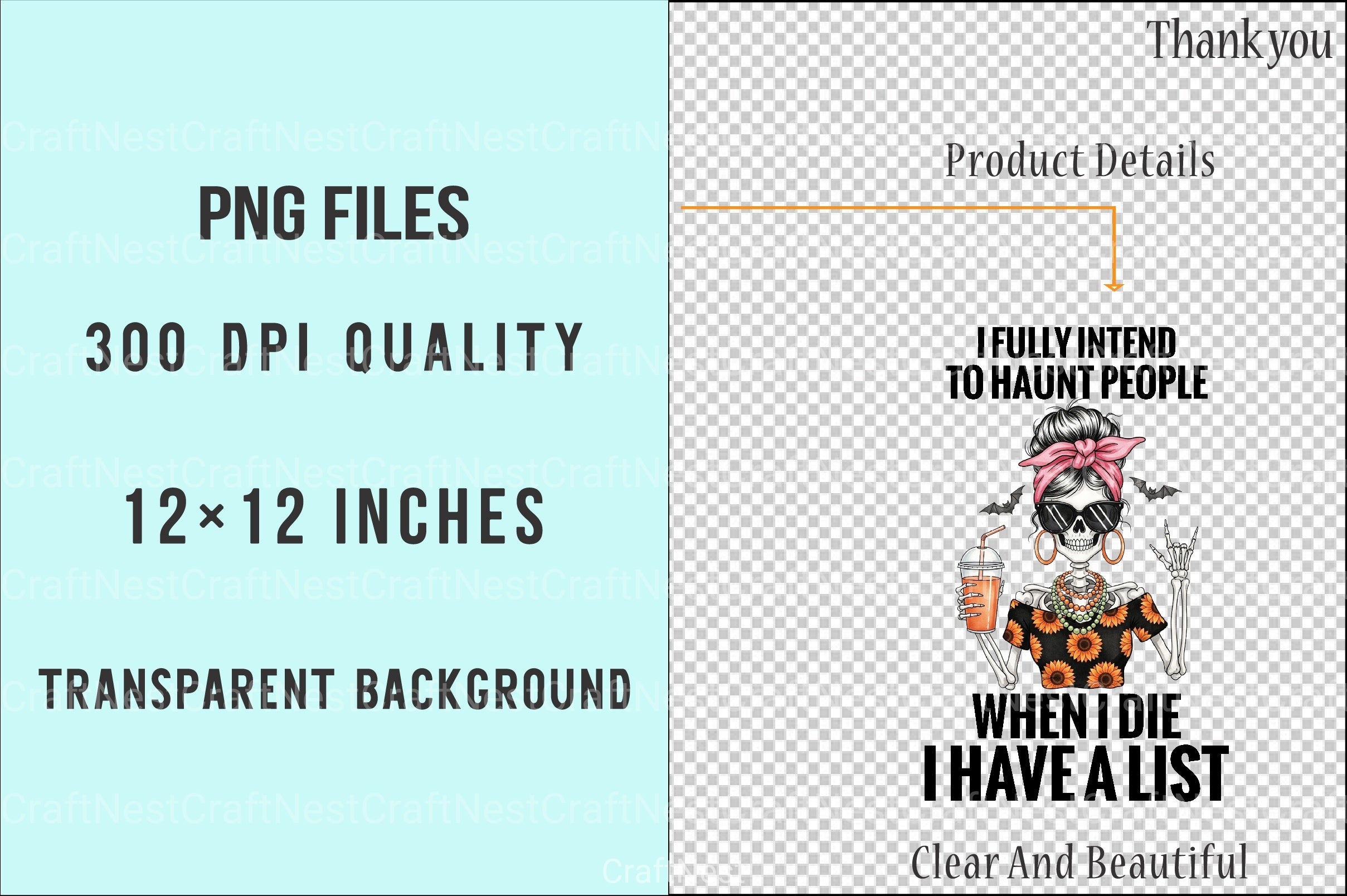 The Haunting Begins After Coffee: Clipart Bundle for Ghostly Intentions 3 - CraftNest - Digital Crafting and Art