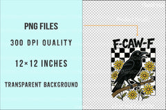 Funny Halloween Crow & Raven Clipart Bundle - CraftNest - Digital Crafting and Art