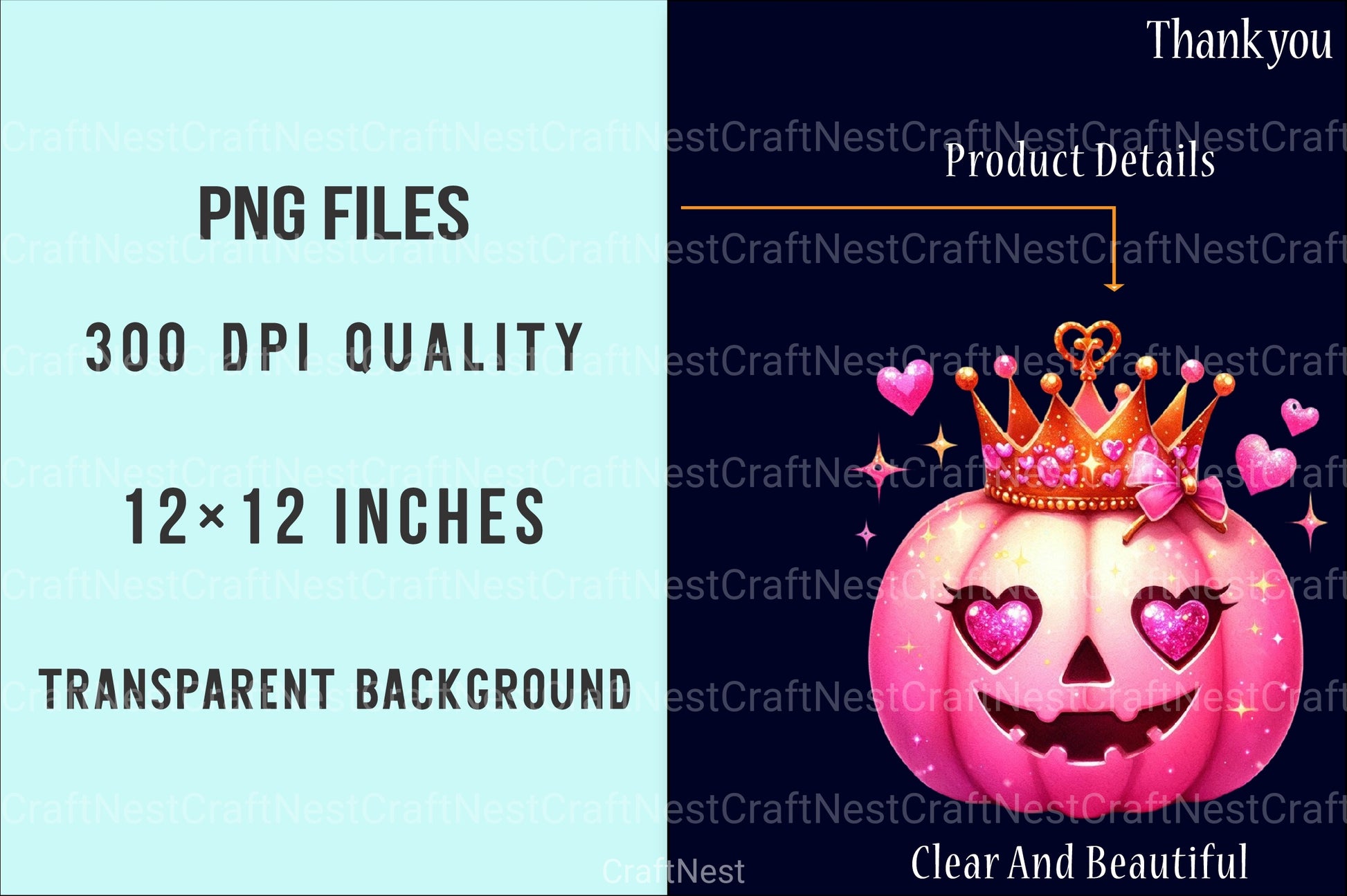 Cute Girly Halloween Clipart Bundle 99 - CraftNest - Digital Crafting and Art