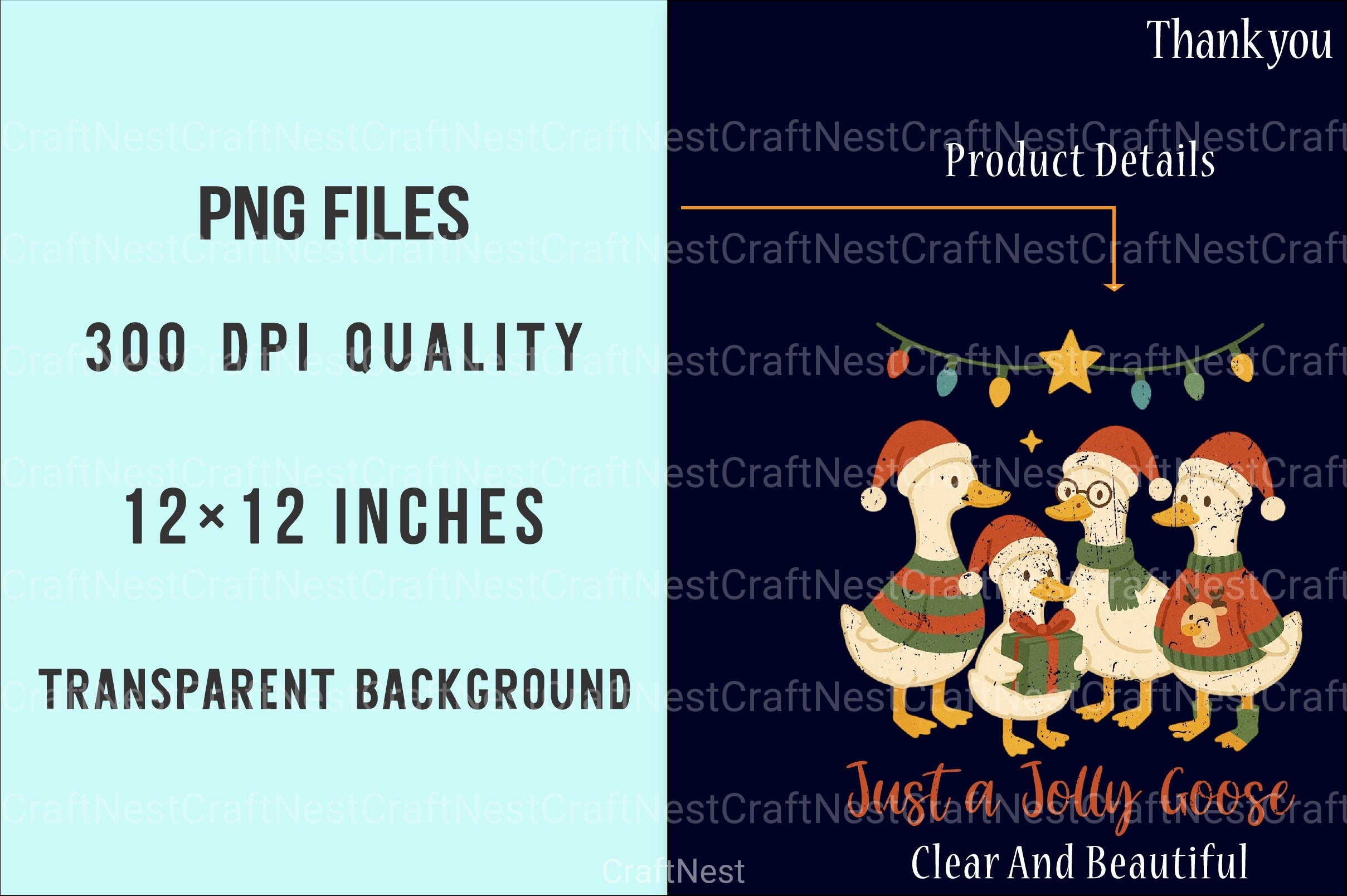 Jolly Goose Clipart Bundle - CraftNest - Digital Crafting and Art