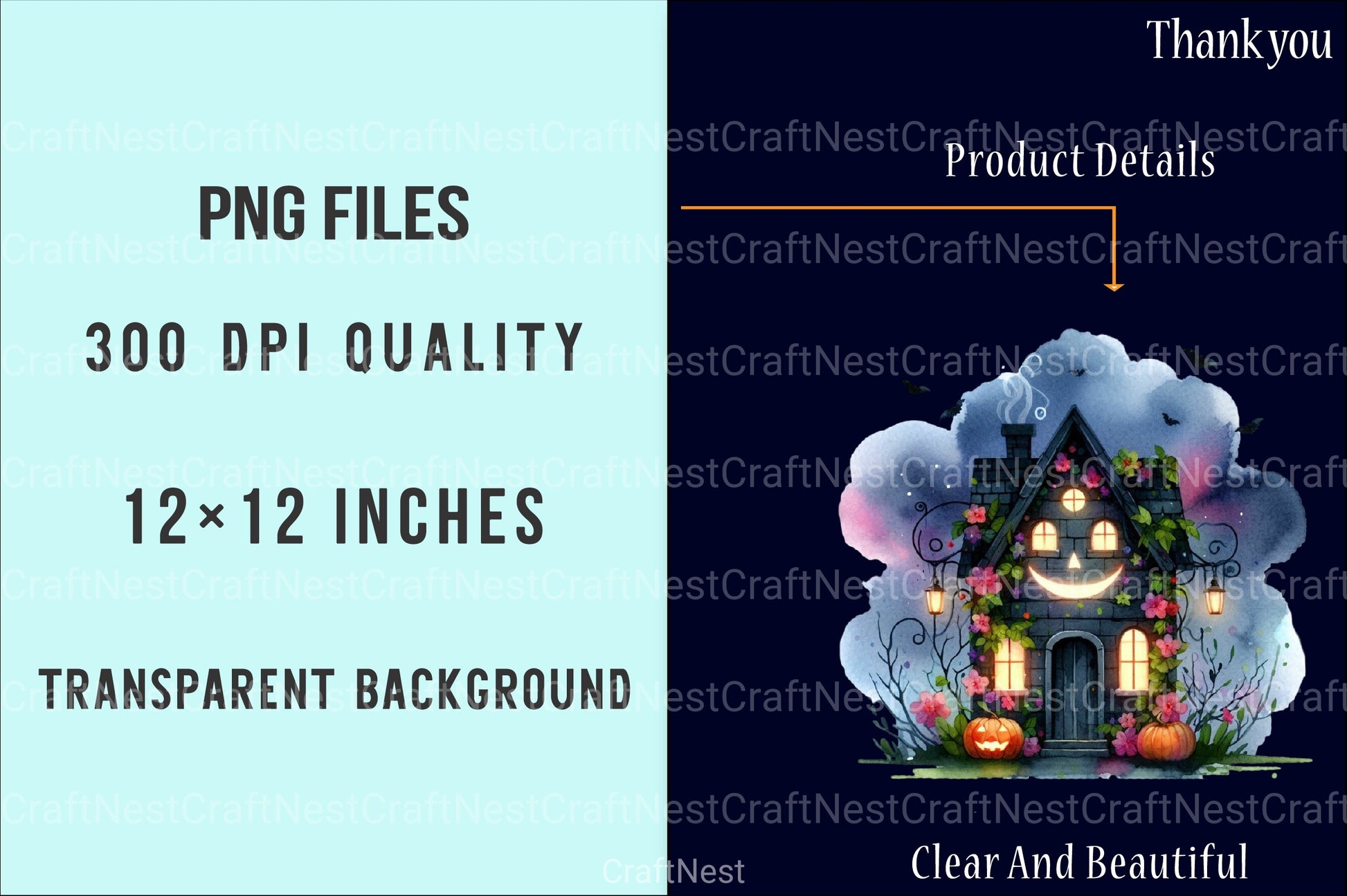 Spooky Cute Clipart Bundle 1 - CraftNest - Digital Crafting and Art