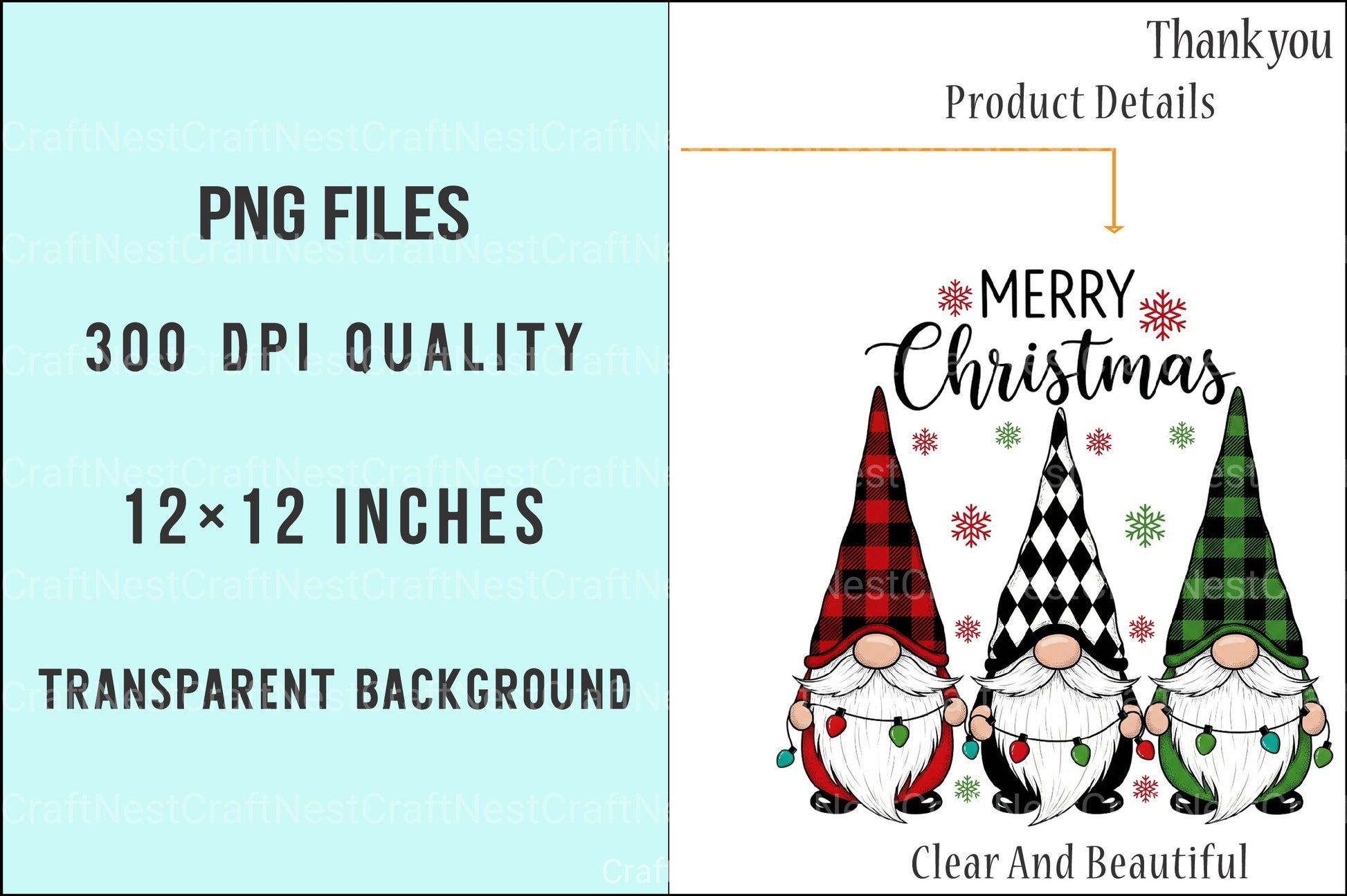 Christmas Merry Clipart Bundle 2 - CraftNest - Digital Crafting and Art