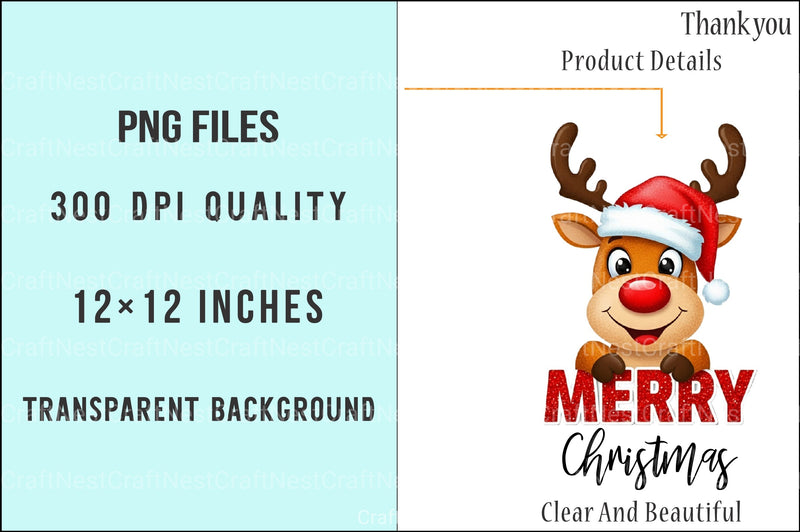 Christmas Merry Clipart Bundle 1 - CraftNest - Digital Crafting and Art