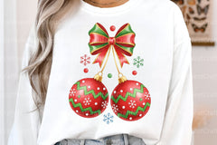 Christmas Bow Cherries Clipart Bundle - CraftNest - Digital Crafting and Art