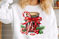 Christmas Jams in Jars: Festive Food Clipart Bundle - CraftNest - Digital Crafting and Art