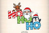 Santa Ho Ho Ho PNG Clipart Bundle