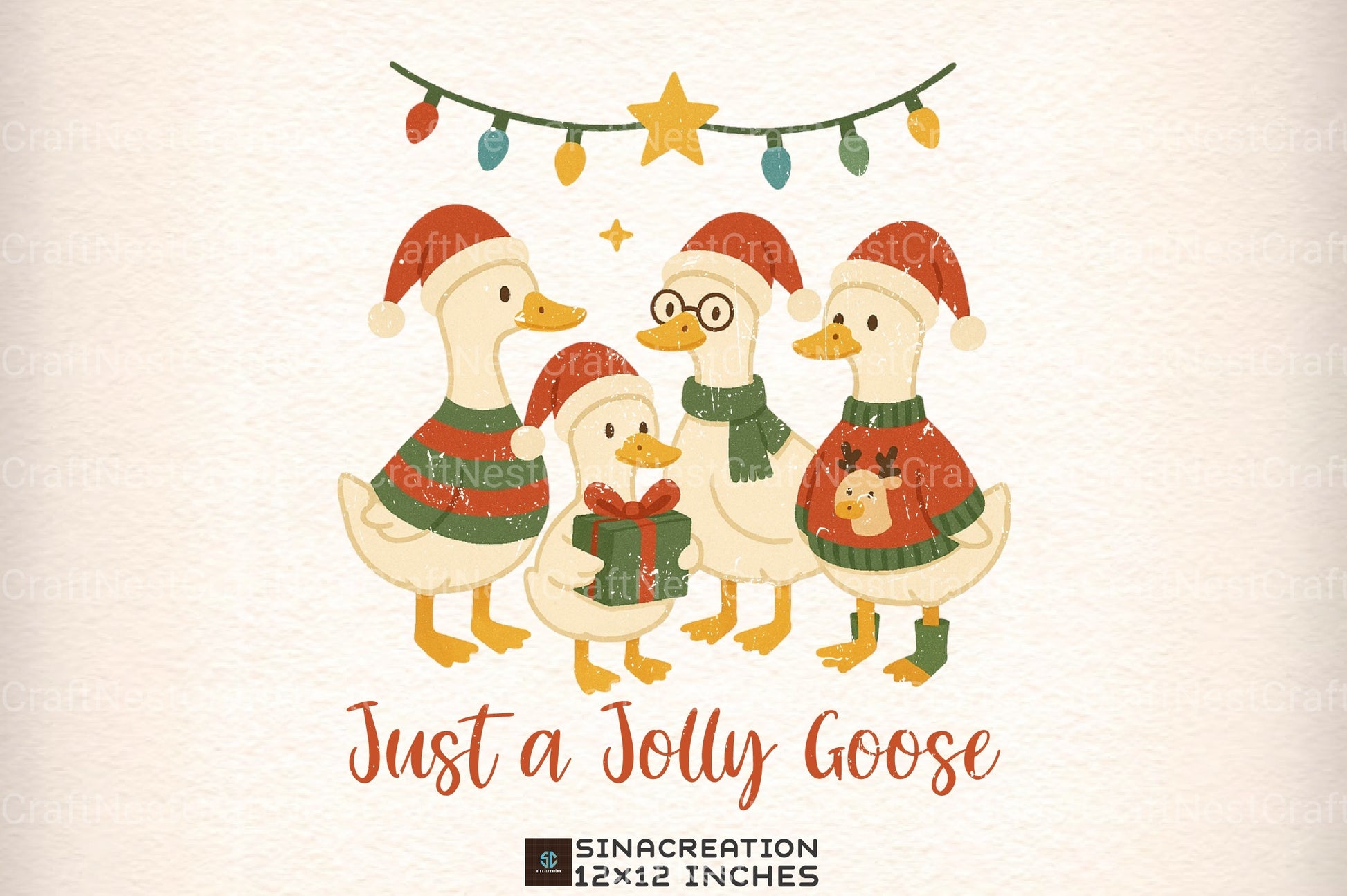 Jolly Goose Clipart Bundle - CraftNest - Digital Crafting and Art