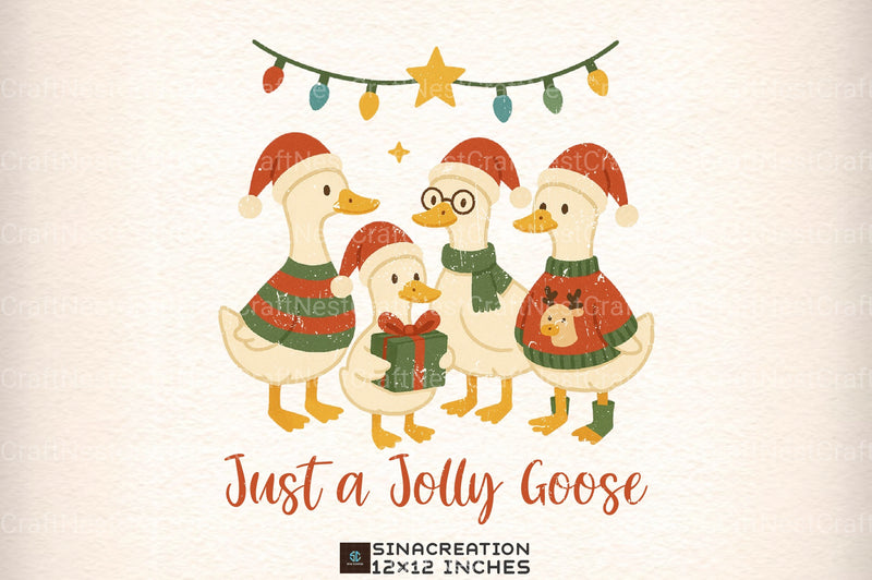 Jolly Goose Clipart Bundle - CraftNest - Digital Crafting and Art
