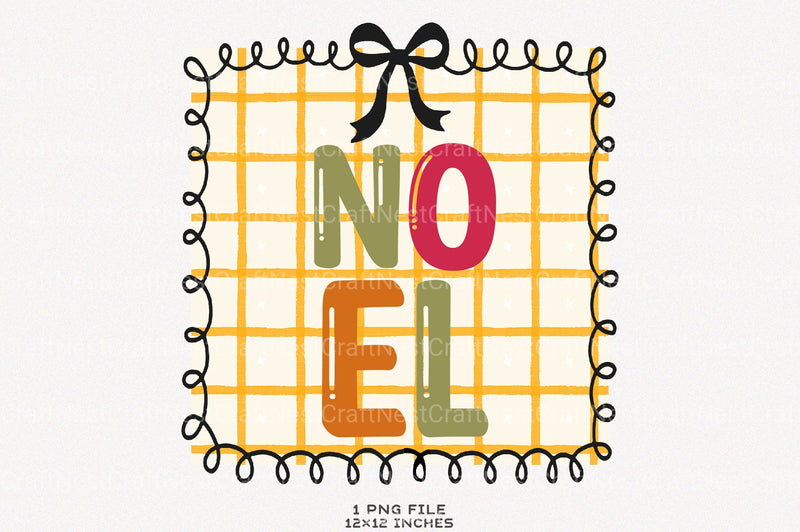 Christmas Noel Hand-Drawn Clipart Bundle - CraftNest - Digital Crafting and Art