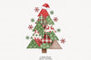 Patchwork Christmas Tree Preppy Clipart Bundle