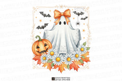 Coquette Lace Halloween Ghost Clipart Bundle - CraftNest - Digital Crafting and Art