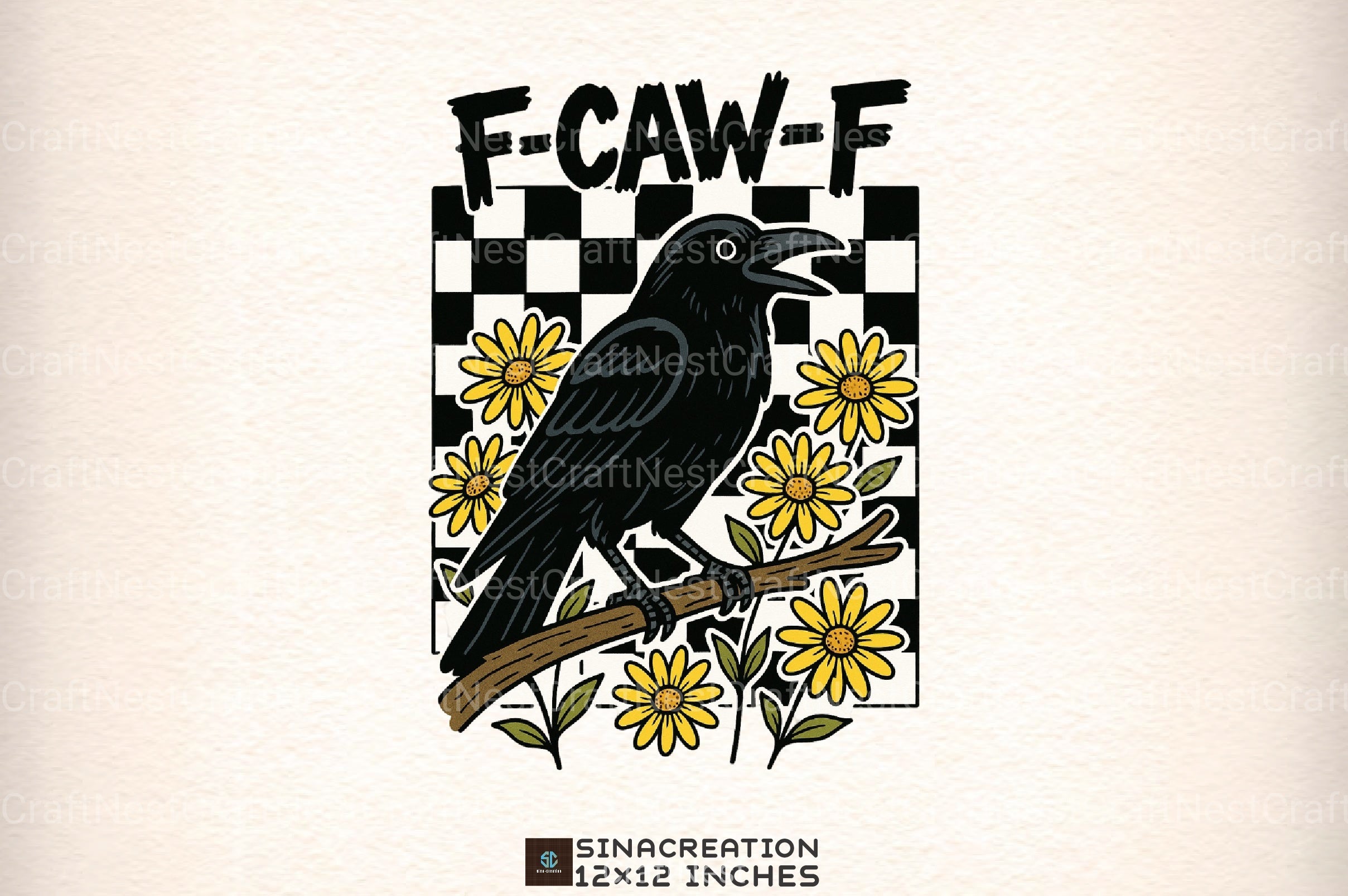 Funny Halloween Crow & Raven Clipart Bundle - CraftNest - Digital Crafting and Art