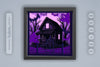 Haunted Cabin 3D Papercut SVG Bundle