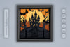 Haunted Castle 3D Papercut SVG Bundle