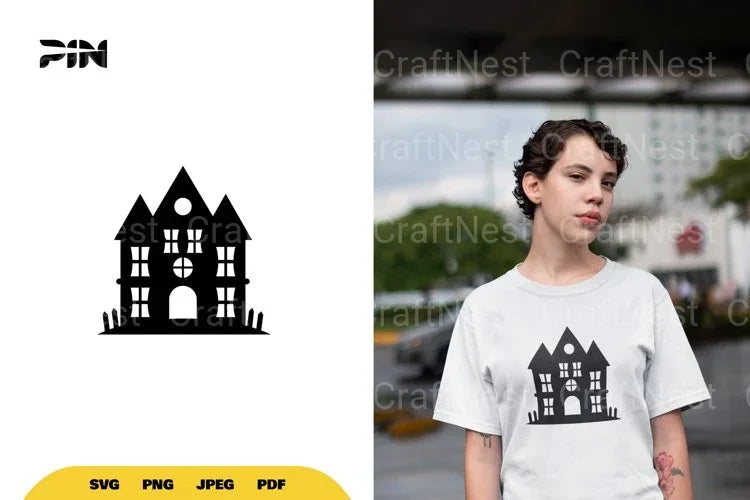 Haunted House Halloween SVG Bundle - CraftNest - Digital Crafting and Art