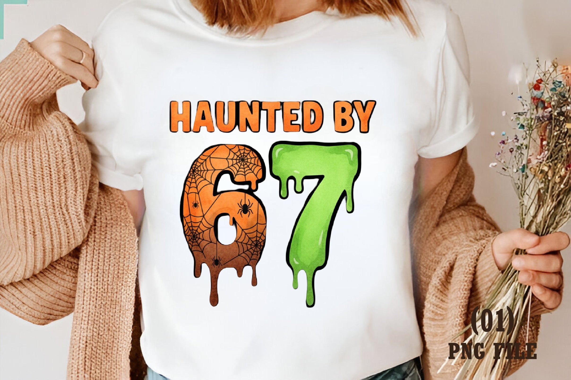 Haunted Halloween Meme Design Clipart Bundle