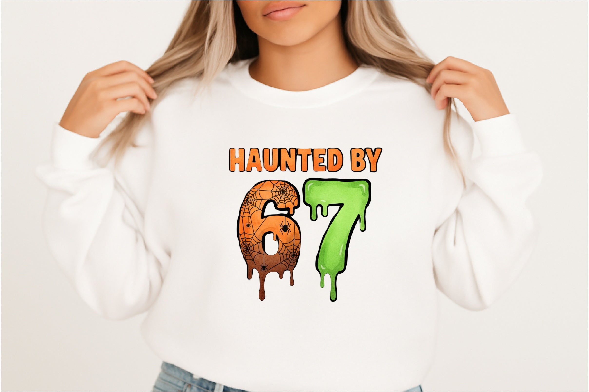 Haunted Halloween Meme Design Clipart Bundle