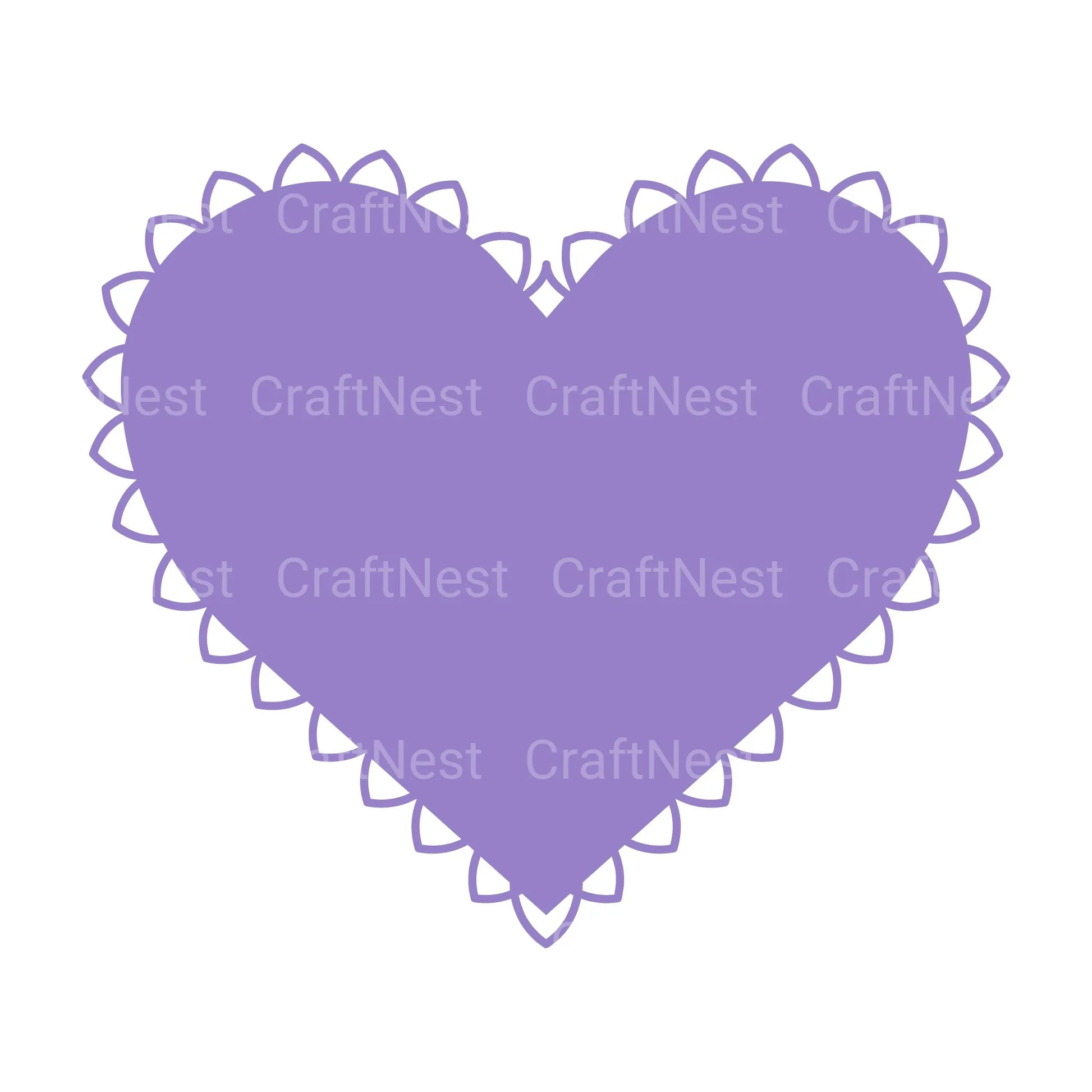 Heart 3D Layered Papercut Clipart Bundle - CraftNest - Digital Crafting and Art