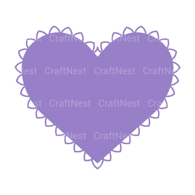 Heart 3D Layered Papercut Clipart Bundle - CraftNest - Digital Crafting and Art