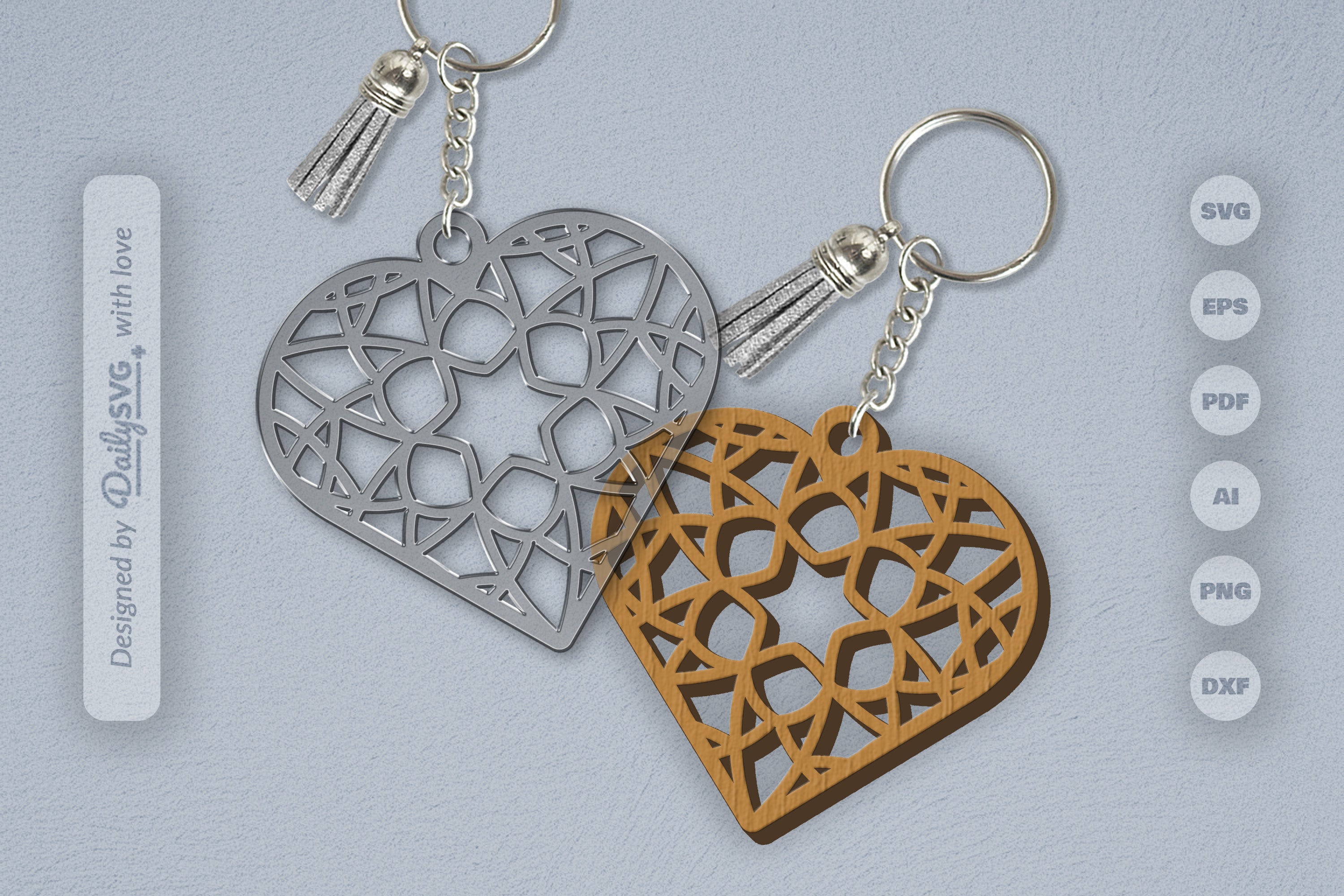 Heart Mandala SVG Bundle 10