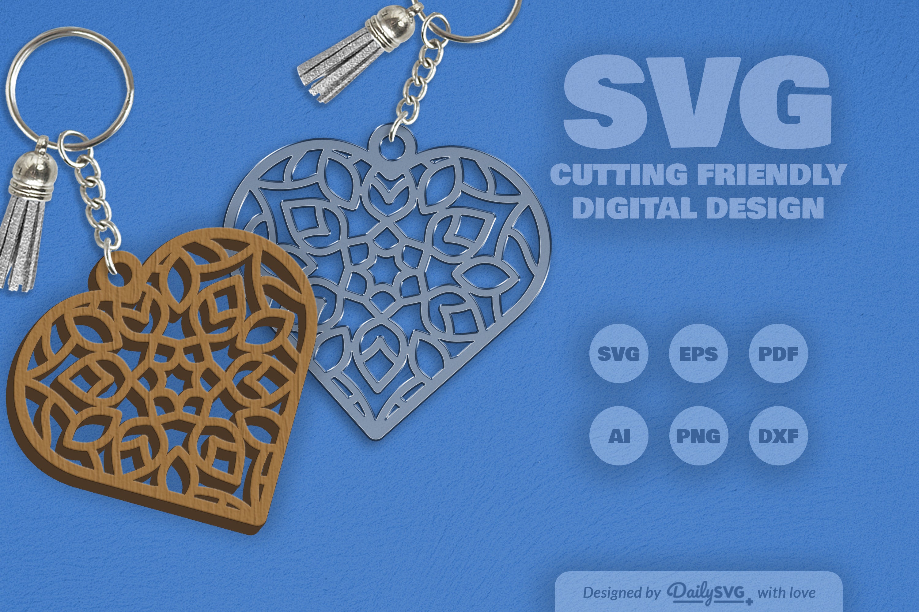 Heart Mandala SVG Bundle 9