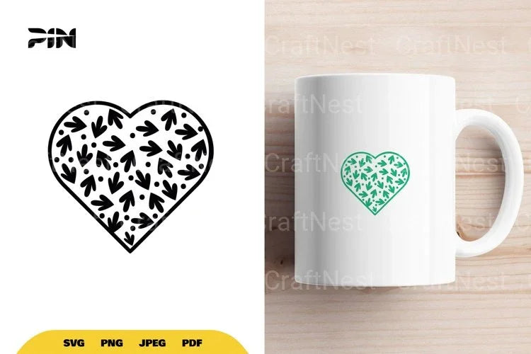 Heart SVG Bundle - CraftNest - Digital Crafting and Art