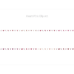 Pink Heart Clipart - CraftNest - Digital Crafting and Art
