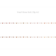 Rose Gold Heart Clipart - CraftNest - Digital Crafting and Art