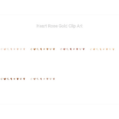 Rose Gold Heart Clipart - CraftNest - Digital Crafting and Art