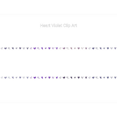 Violet Heart Clipart - CraftNest - Digital Crafting and Art