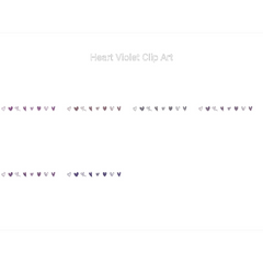 Violet Heart Clipart - CraftNest - Digital Crafting and Art