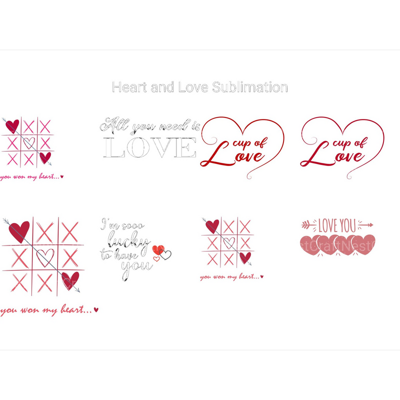 Heart and Love SVG - CraftNest - Digital Crafting and Art