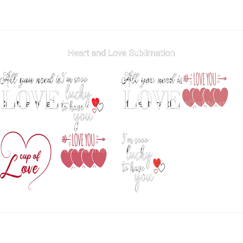 Heart and Love SVG - CraftNest - Digital Crafting and Art
