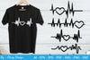 Heartbeat Love Line Design SVG Bundle