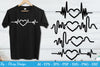 Heartbeat Love Line Design SVG Bundle